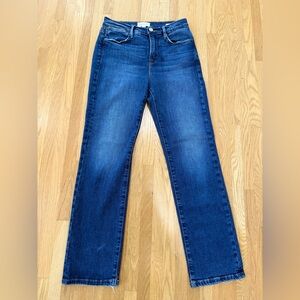 FRAME denim le high straight jean size 26
